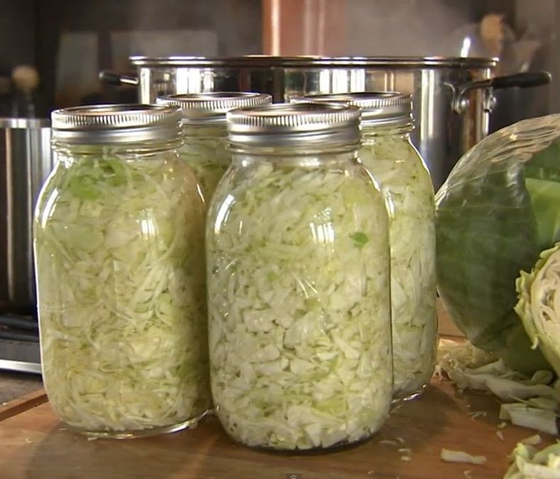 Canned sauerkraut