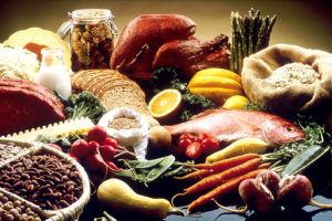healthy food display