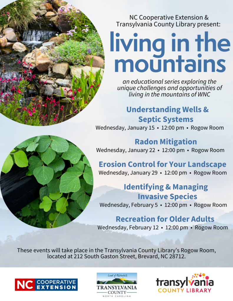 Living in the Mountains Series Flyer