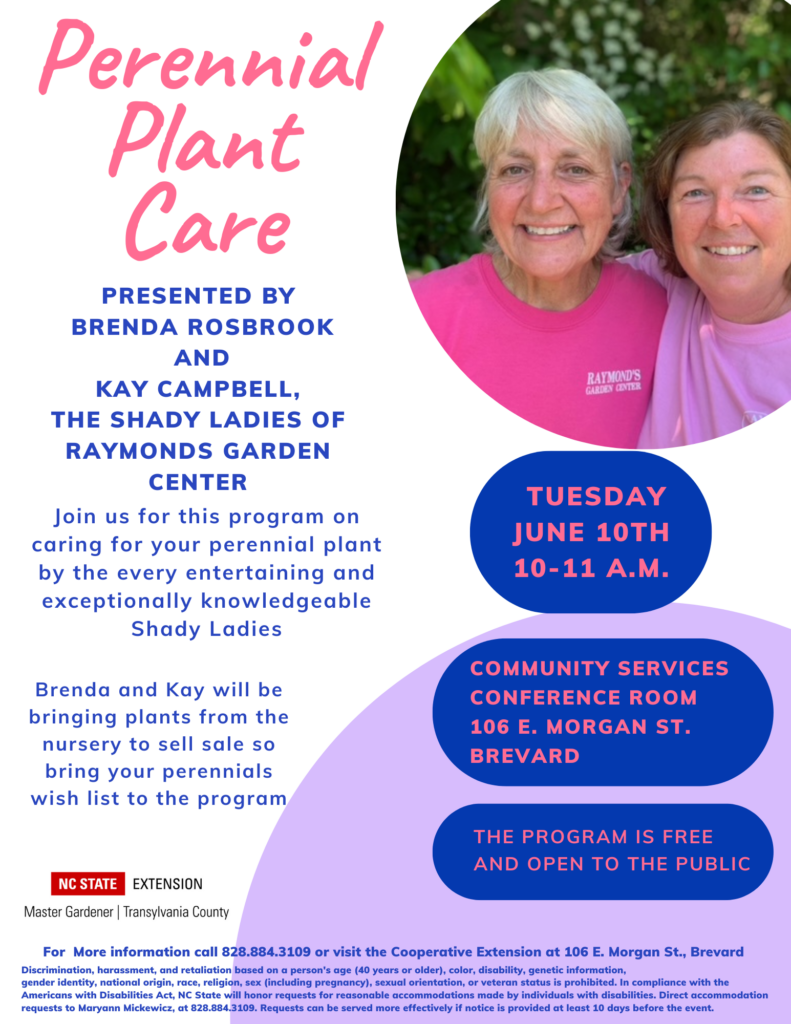 EMG Program Perennial Plant Care