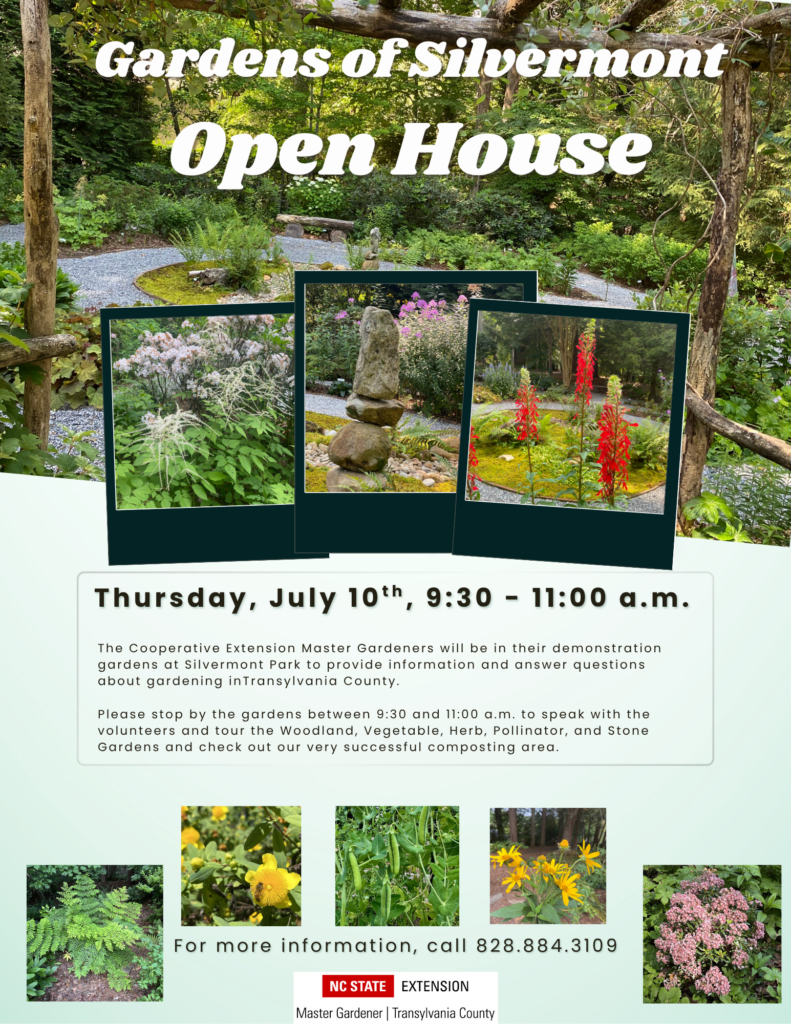 Gardens of Silvermont Open House Flyer